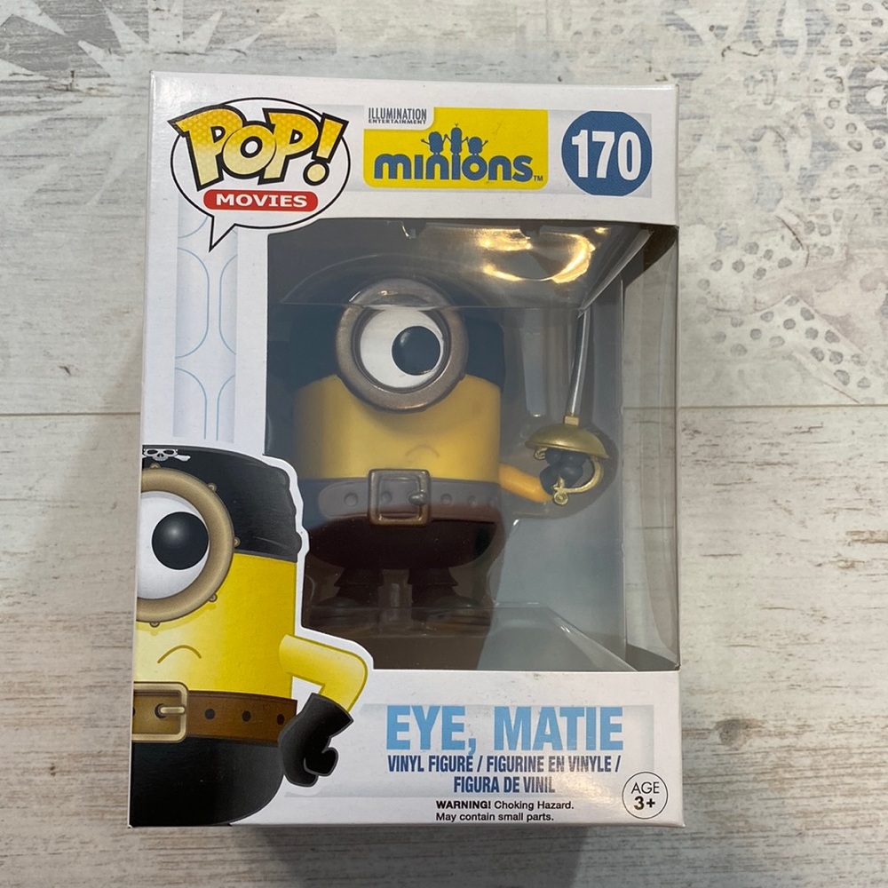 Funko Pop Eye, Matie #170 Minions Figure